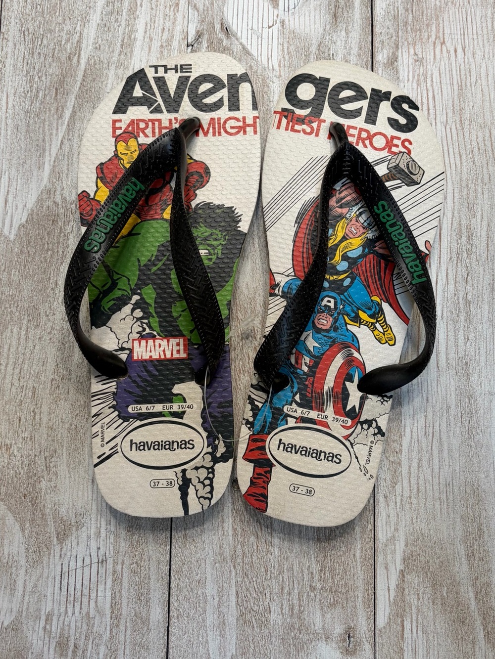 Havaianas Kids Marvel Avengers Flip Flops